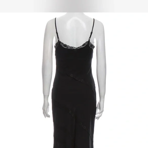 Black Moschino Lacy Slip Dress - Picture 3 of 3